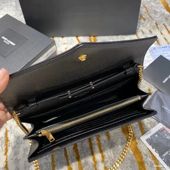 WALLET CASSANDRE YSL MATELASSÉ CHAIN 0706